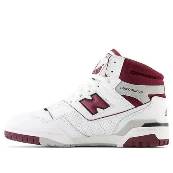 NEW BALANCE BB650RCH High Top Sneakers Men's US 13 White Basketball Shoes NEW - Picture 15 of 16